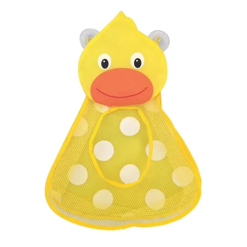 Juguete para Baby Shower, juguetes de red de animales Kawaii, bolsa de almacenamiento para niños, ventosa fuerte, bolsa de juego de ducha para niños, organizador de baño, juguetes acuáticos - imagen 5
