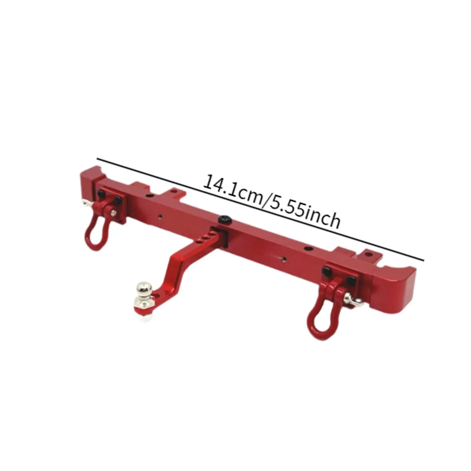 1:12 Metal RC Rear Bumper Sturdy Replacement for MN82 LC79 RC Car Model DIY 1:12 Metal RC Rear Bumper Sturdy Replacement for MN82 LC79 RC Car Model DIY