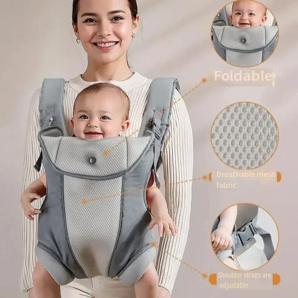 Portabebés envolvente, bolsa portátil para bebé, portabebés para bebé, portabebés para recién nacido, mochila para niño, eslinga infantil ajustable, bolsas transpirables para niño