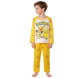 Pijama de Pikachu para niños – Pokémon manga larga suave y cómodo