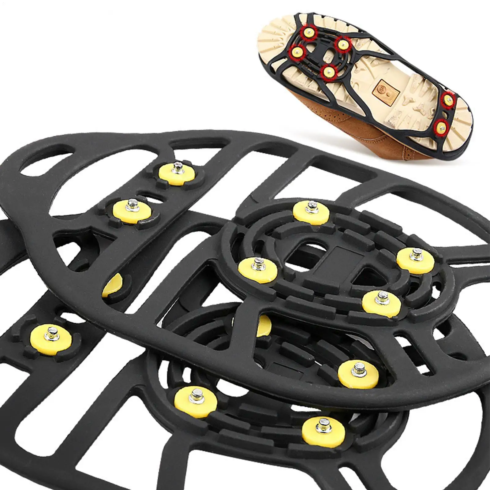 Crampones antideslizantes para niños de nieve y montaña invierno - imagen 2