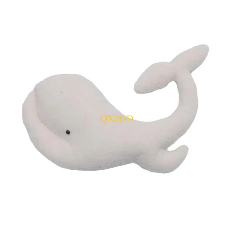 Almohada abrazar ballena peluche para fotos de bebé – Cojín suave infantil - imagen 4