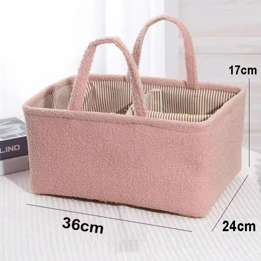 Bolsa de viaje portátil para mamá, bolsa de pañales, almacenamiento de biberones, bolso multifuncional, cesta organizadora de productos para bebés - imagen 4