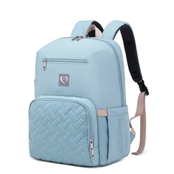 Bolsa de pañales de estilo japonés EG123, mochila de maternidad de gran capacidad repelente al agua, bolsa de viaje informal de tela Oxford para mujer
