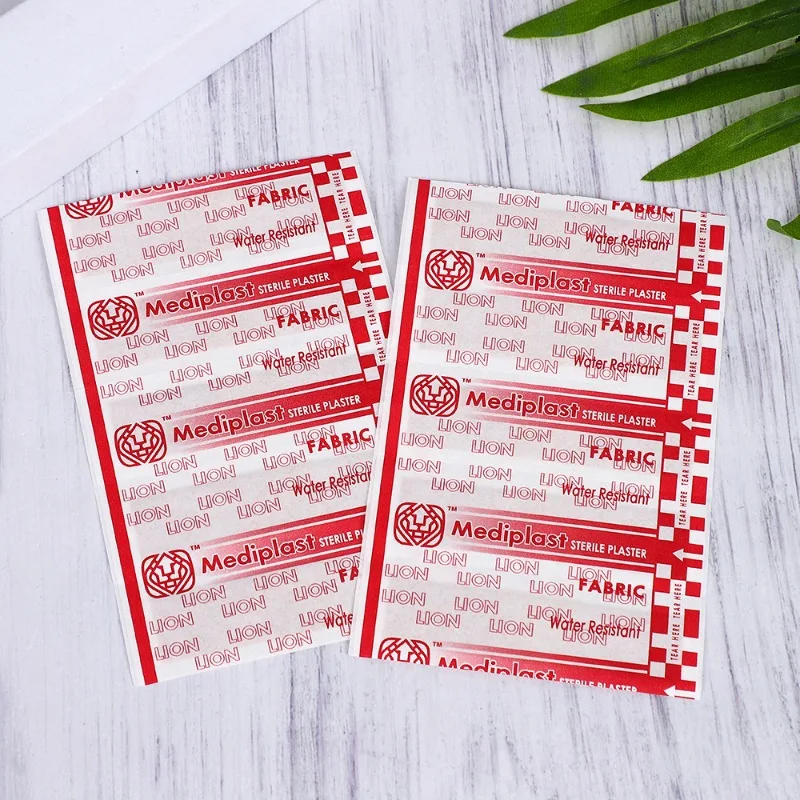 100 Uds tirita impermeable hemostasia vendajes adhesivos para bebés parches de yeso para heridas - imagen 3
