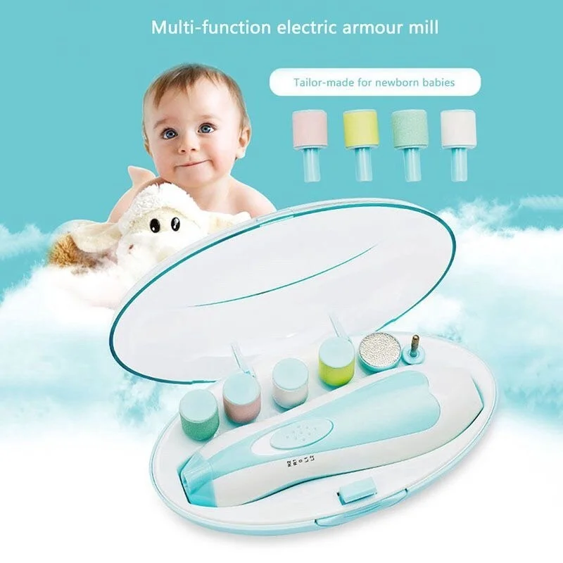 Cortauñas eléctrico y pulidor de uñas para bebé - imagen 5
