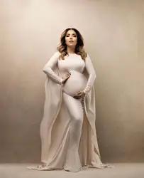 Vestido elástico para fotografía de maternidad – Estilo diosa para embarazadas