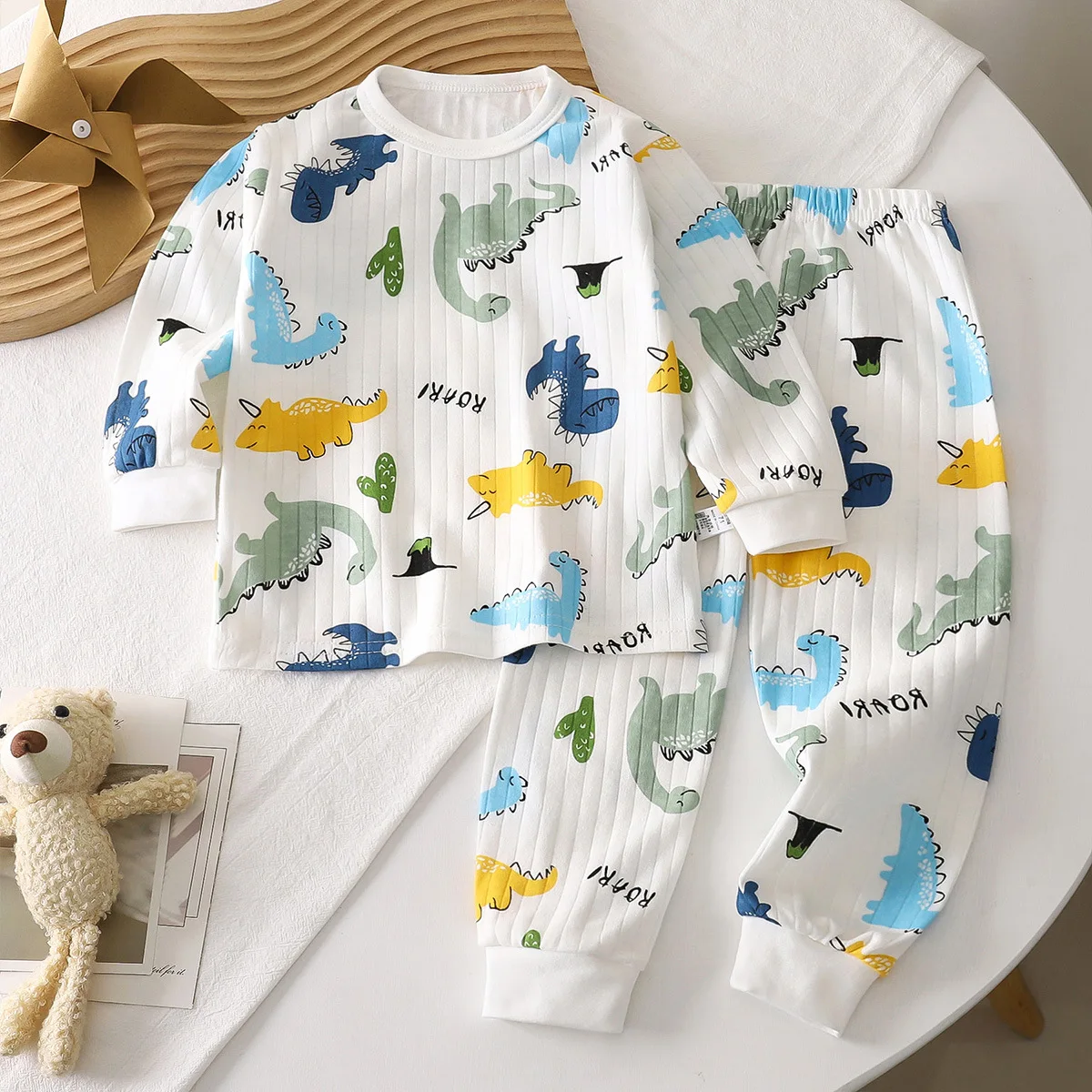 Pijama algodón manga larga para niño – Otoño Invierno - imagen 4