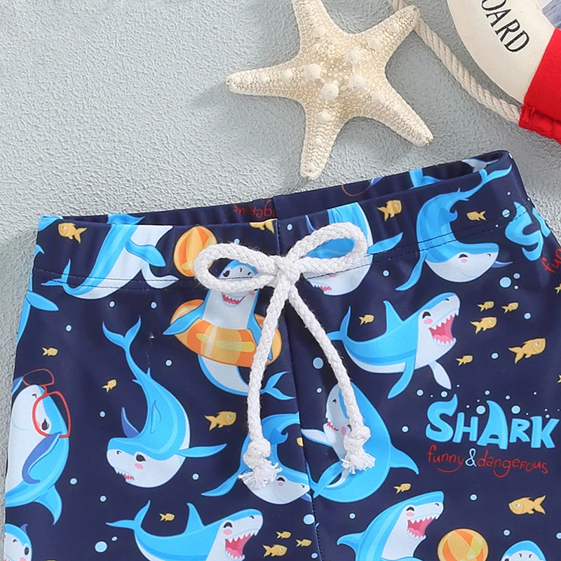 Tregren bañador niño estampado tiburón – cintura elástica - imagen 5