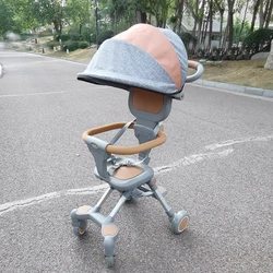 Cochecito bebé plegable de aluminio – Travel system bidireccional