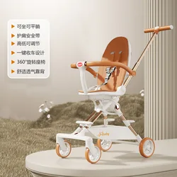 Andador para bebés mini plegable ligero uso sentado o tumbado