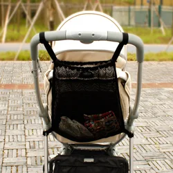 Organizador de cochecito con bolsa de red colgante para bebé