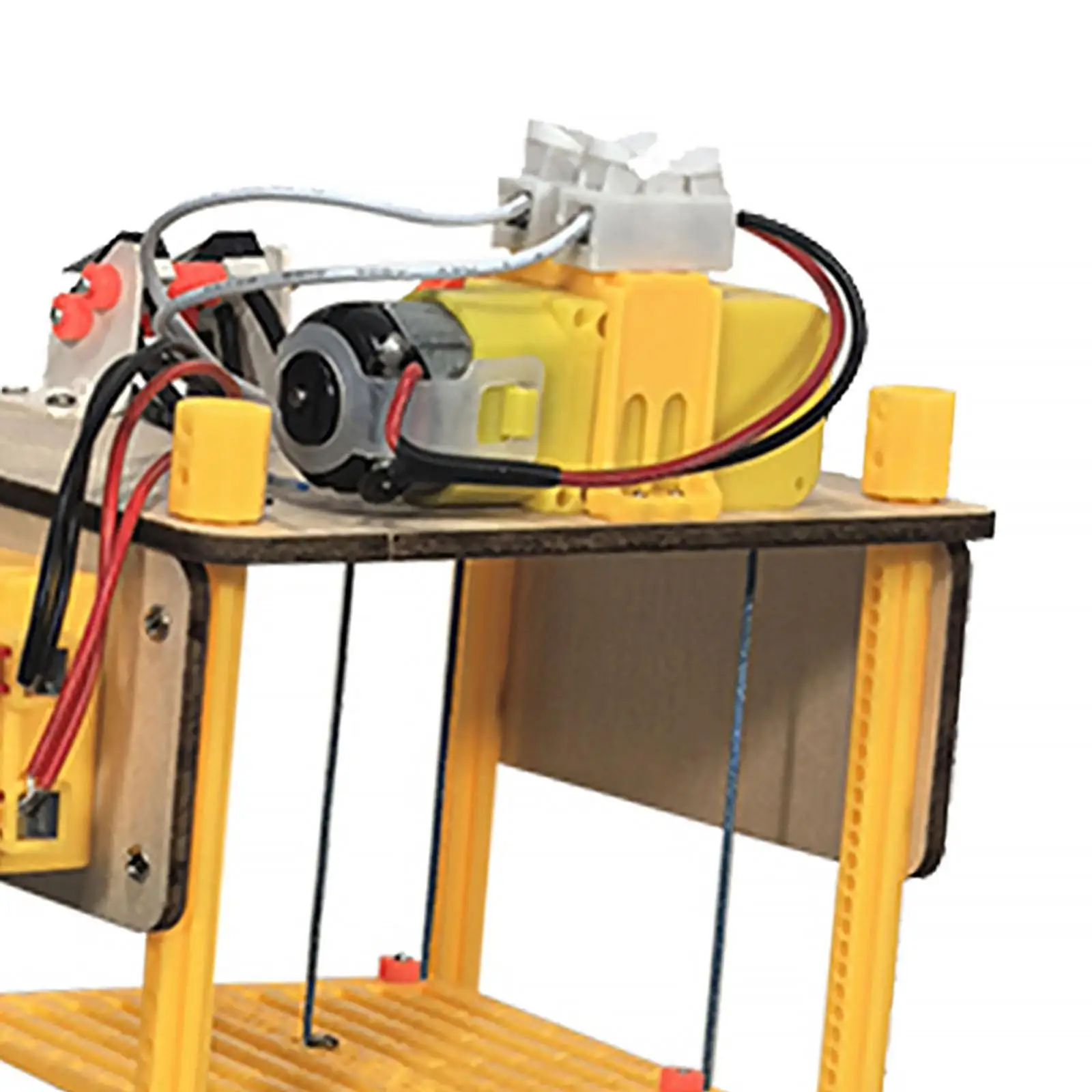 Ascensor de juguete DIY, experimento científico, principiantes, adolescentes, juguete de desarrollo de aprendizaje preescolar, regalos de cumpleaños, elevador eléctrico DIY - imagen 5