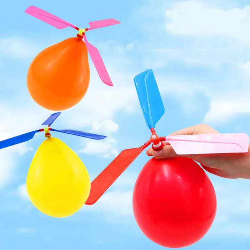 Globo helicóptero con silbato para experimentos científicos infantiles - imagen 4