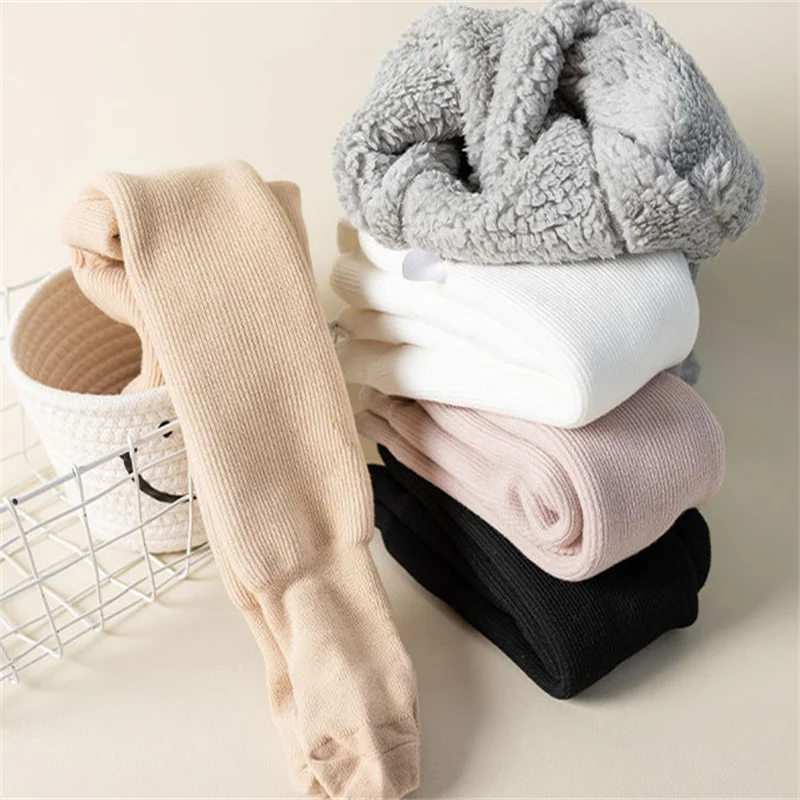 Lawadka-medias de invierno para recién nacidos de 0 a 6 años, pantimedias gruesas de algodón para niñas pequeñas, pantimedias para mantener el calor en la nieve, 2023 - imagen 4