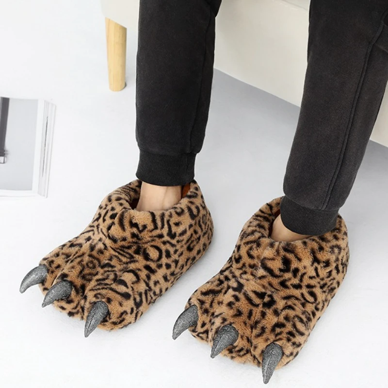 Zapatillas de felpa con dinosaurios para bebés – Cálidas y suaves - imagen 3