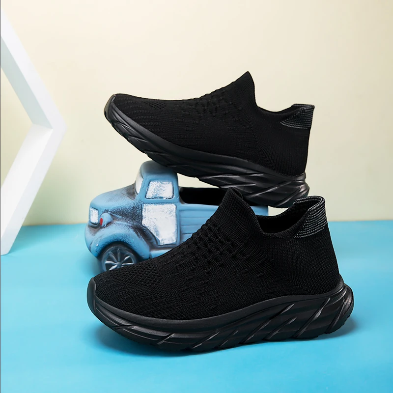 Zapatillas deportivas transpirables antideslizantes para niño y niña