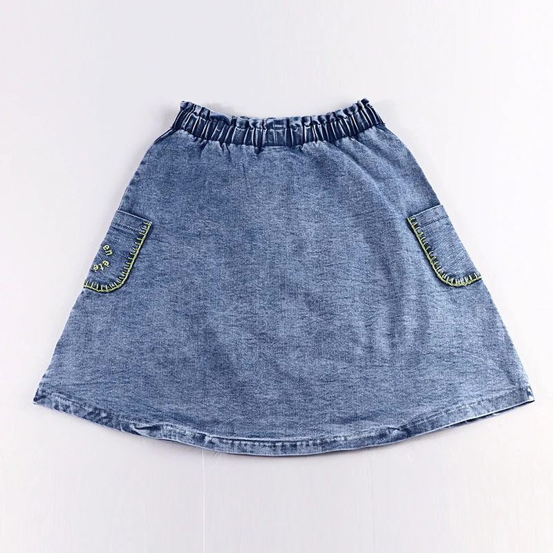 skirt yellow pocket