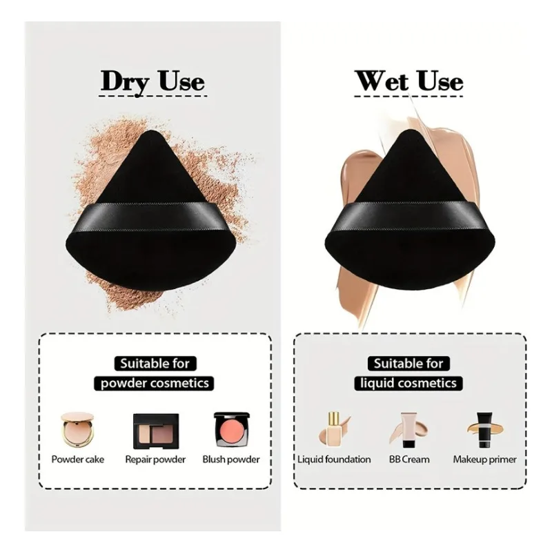 Brochas de maquillaje para kit de viaje elegante con estuche - imagen 2