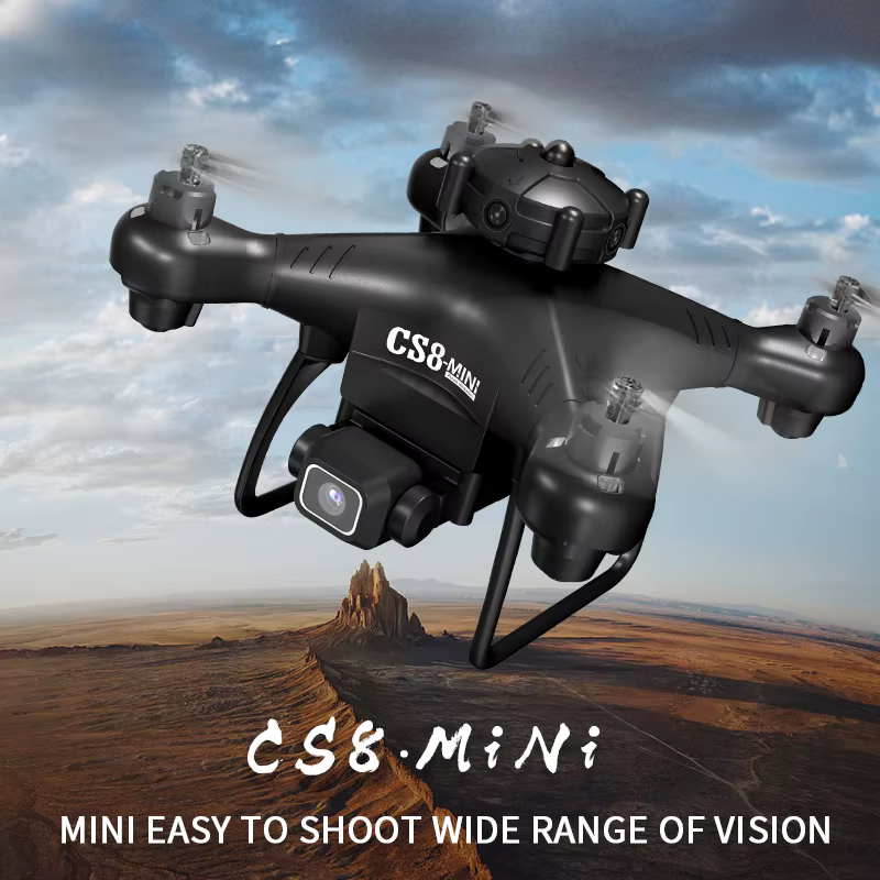 Mini dron RC 4K con cámara y evasion de obstáculos para niños - imagen 2