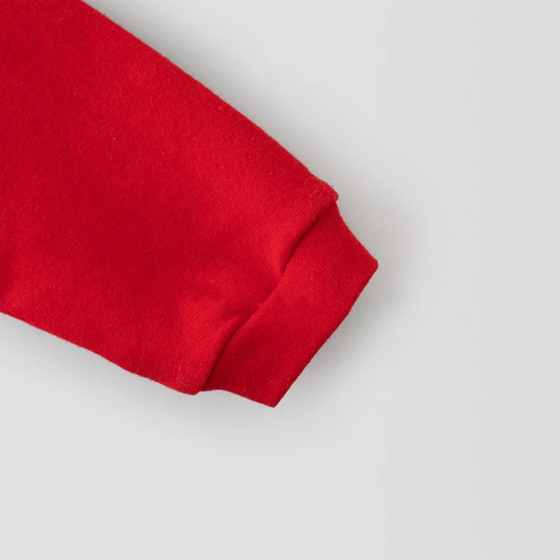 Mameluco unisex bebé cálido con sombrero estampado bonito Navidad - imagen 5