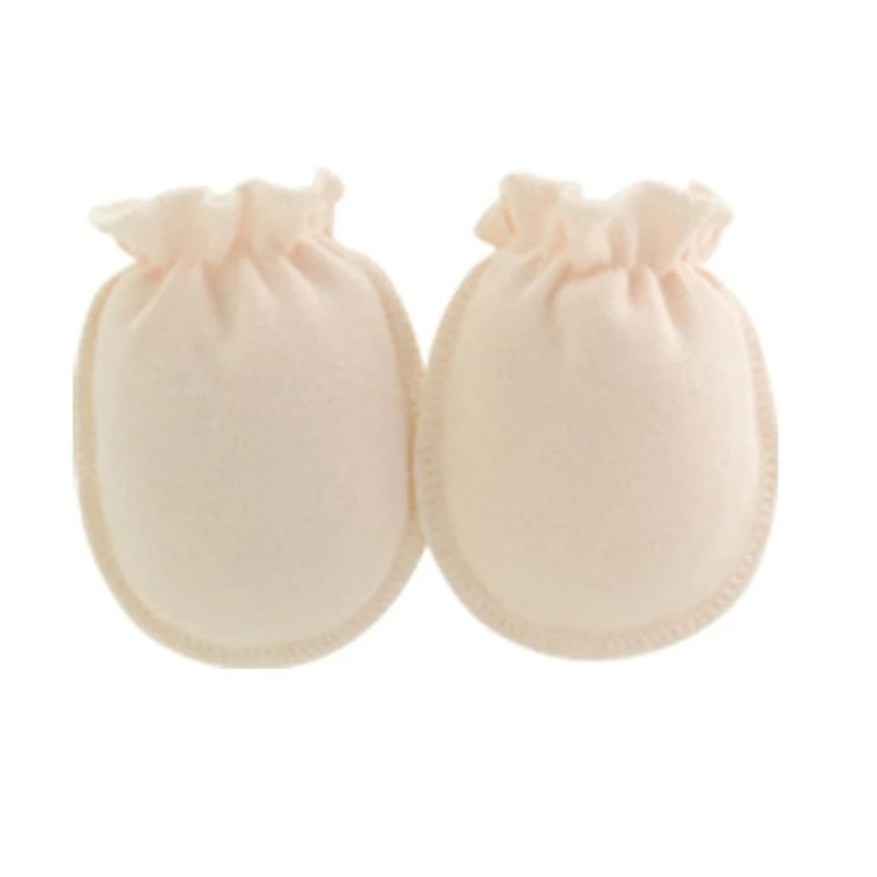 5Pairs  0-3Month Newborn Baby Anti-Scratch Gloves Infant Boy Girl Unisex Mittens Baby Accessories - imagen 4