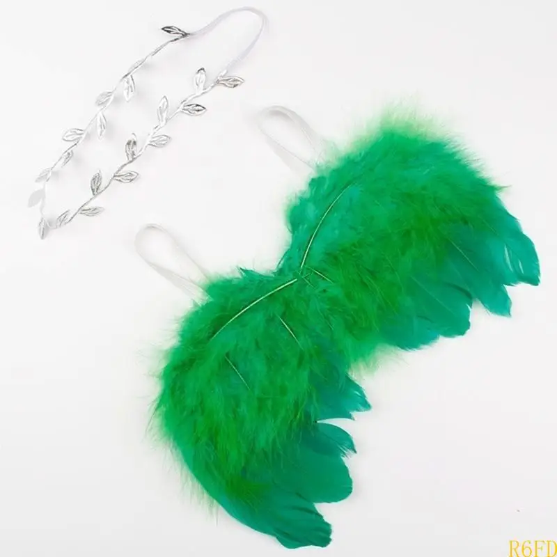 R6FD Hojas recién nacidas Diadenta Bequeo gasplay cosplay cosplay - imagen 3