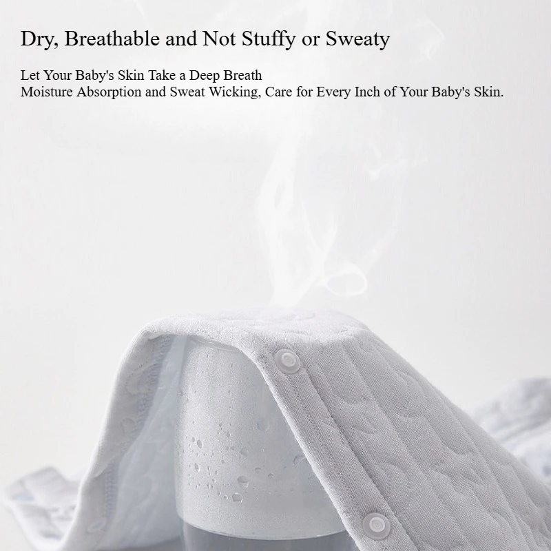 Mono Unisex de algodón puro para bebé, mono bonito con diseño de estrella y Luna para otoño e invierno, pelele cálido de manga larga para bebé - imagen 5