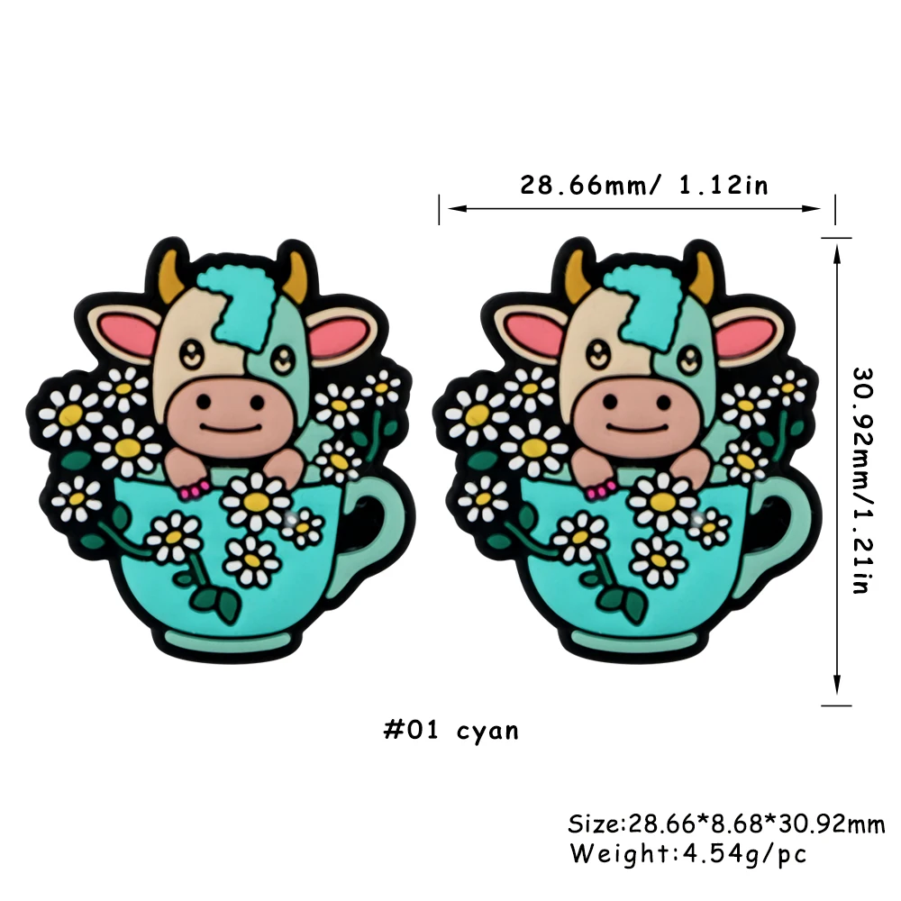 cyan cow