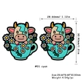 cyan cow