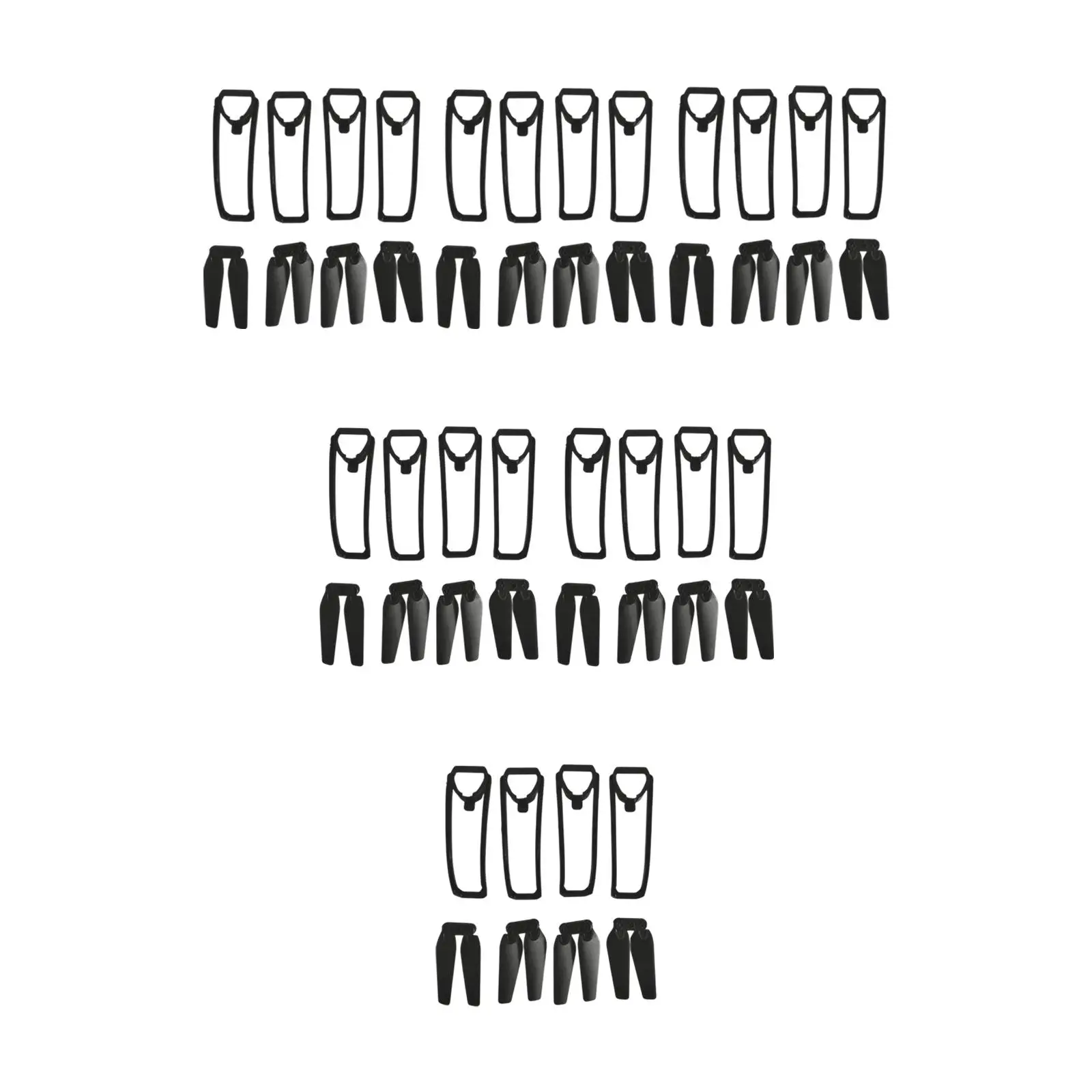 Hélices profesionales, ligeras, portátiles, de alta resistencia, de liberación rápida, piezas de repuesto con cubierta protectora para E88Pro E88 - imagen 3