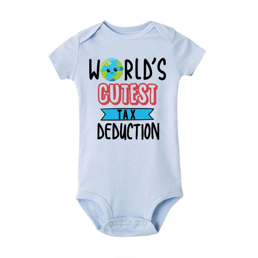 Mono más lindo del mundo con deducción de impuestos para niños pequeños, mono divertido para anuncio de embarazo, regalo para Baby Shower - imagen 3