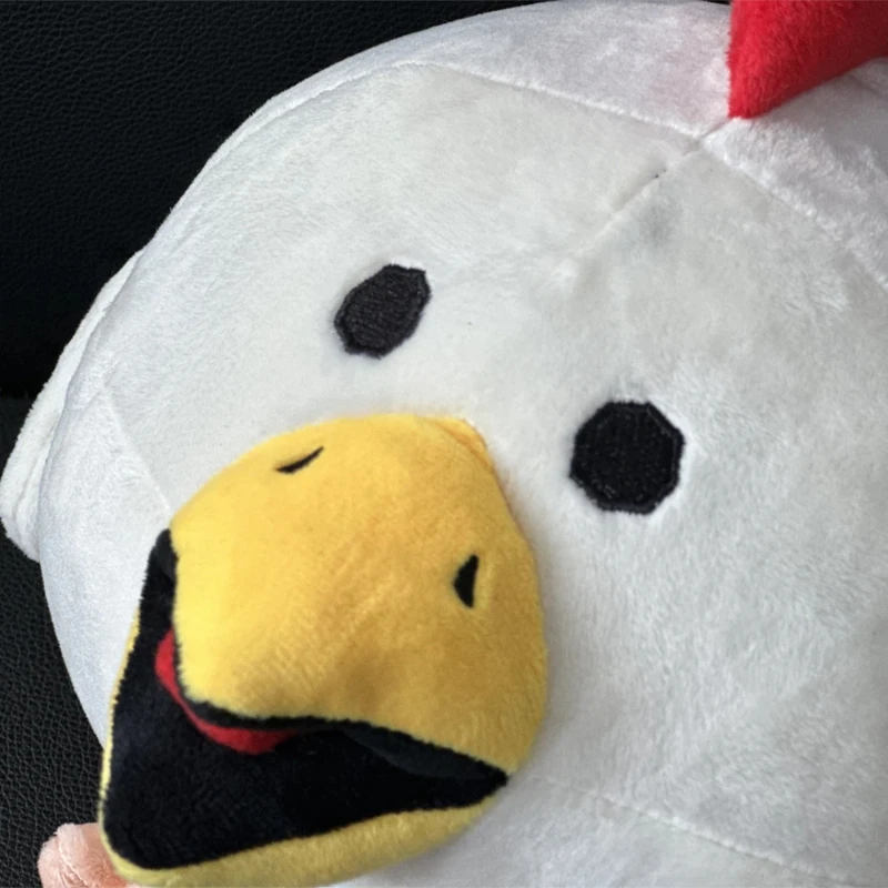 Pollito volador de peluche blanco suave juguete para bebés y niños