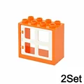 orange window