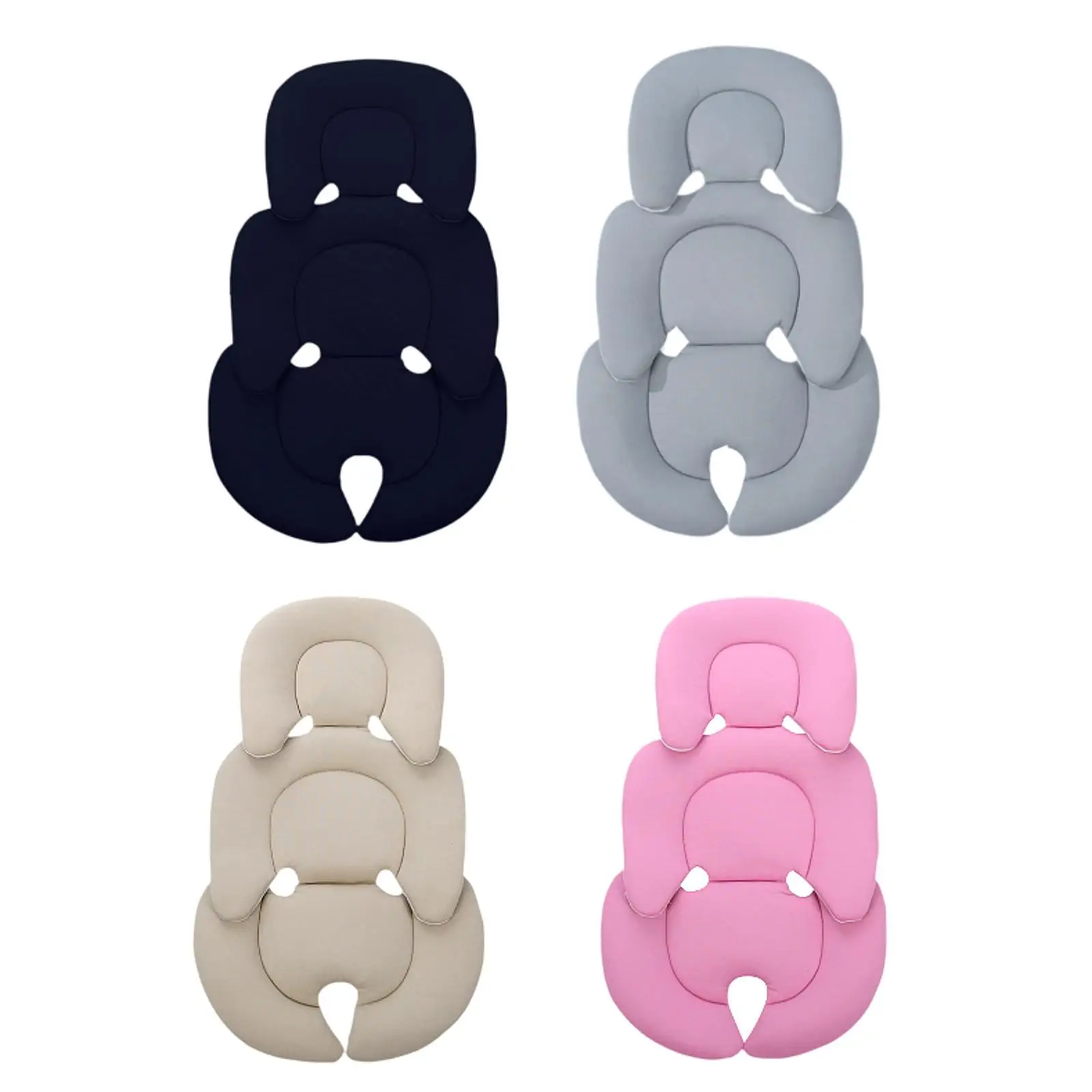Cojín para cochecito de bebé transpirable con soporte acolchado - imagen 2