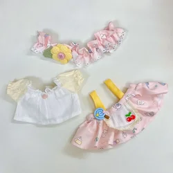 Falda princesa artesanal para muñeca con tul y encaje