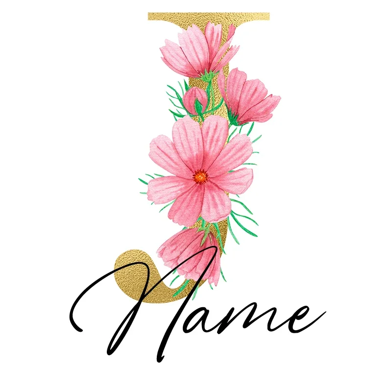 J with name