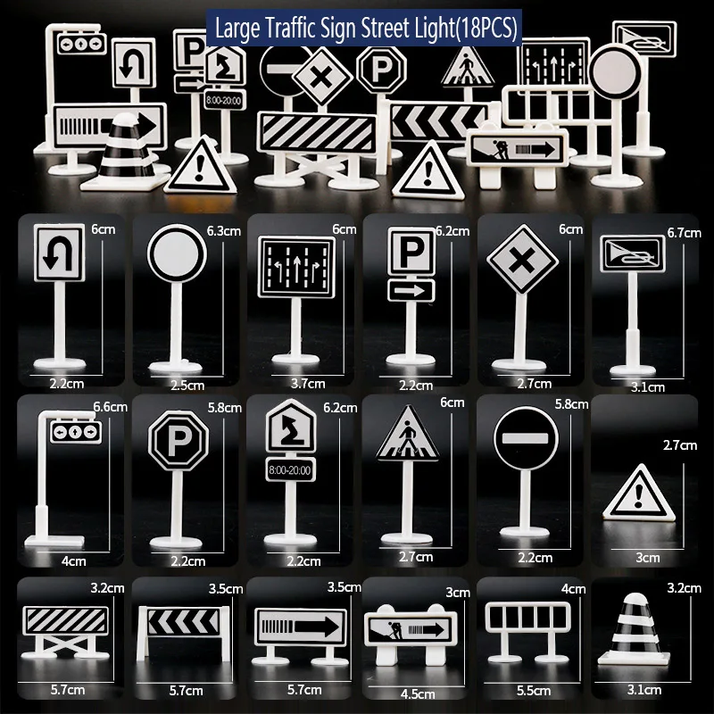 Alfombra con mapa de carretera de 130x100CM para niños, estacionamiento, hoja de ruta de 83x58CM, mapa de tráfico urbano, alfombra de carretera, señales de tráfico, alfombra de juego para bebés, Juguetes - imagen 4