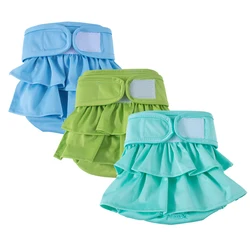 Pañales lavables para Perras - Reutilizables con alta absorción antihumedad