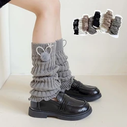 Calentadores de piernas de pantorrilla para niñas con orejas de Rubbit, calcetines dulces de moda para niñas, calentadores de piernas de algodón suave para otoño, calcetines hasta la rodilla