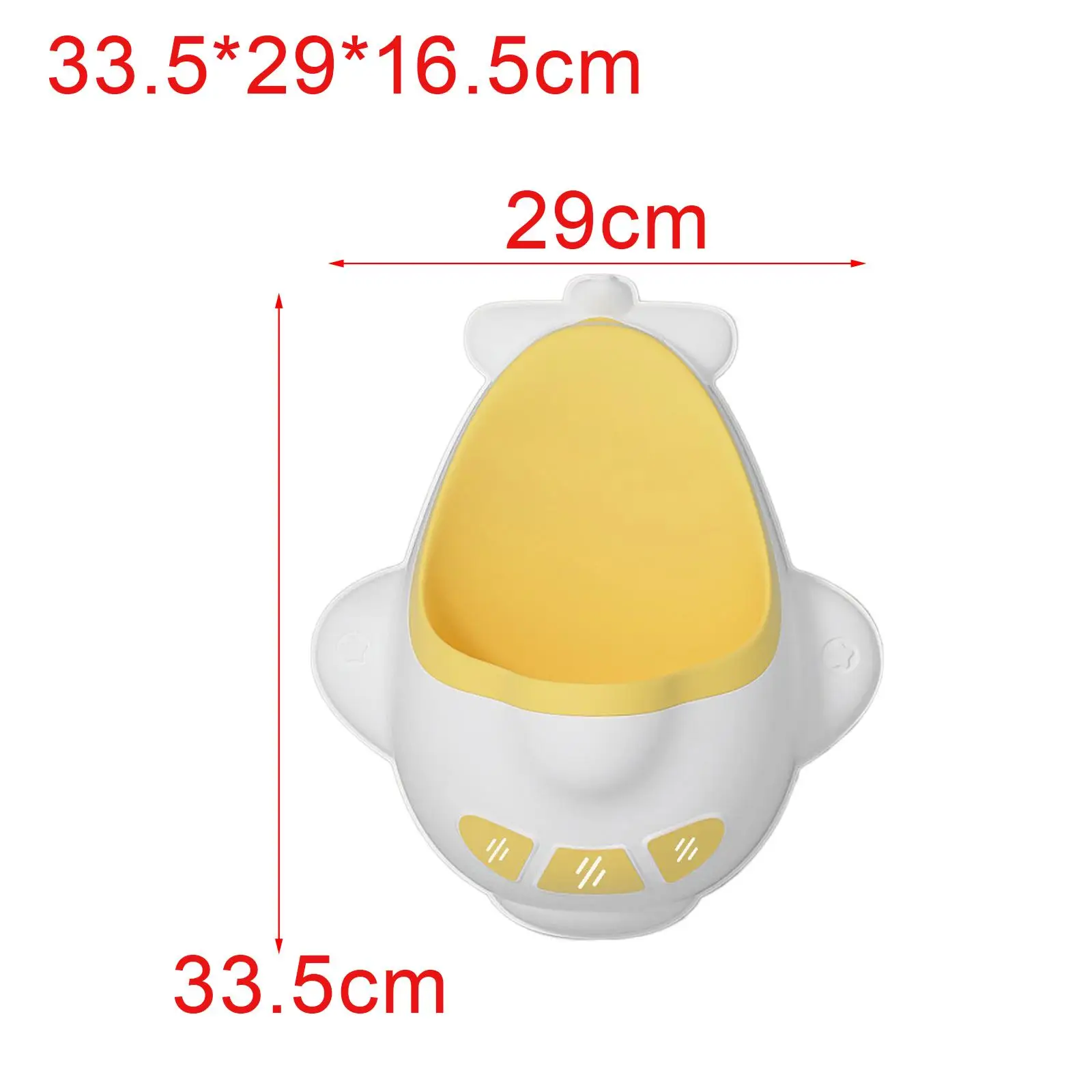 Boys Potty Training Urinal Cute Plane Wall Mounted Potty for Children Easy to Clean and Hygienic Lightweight