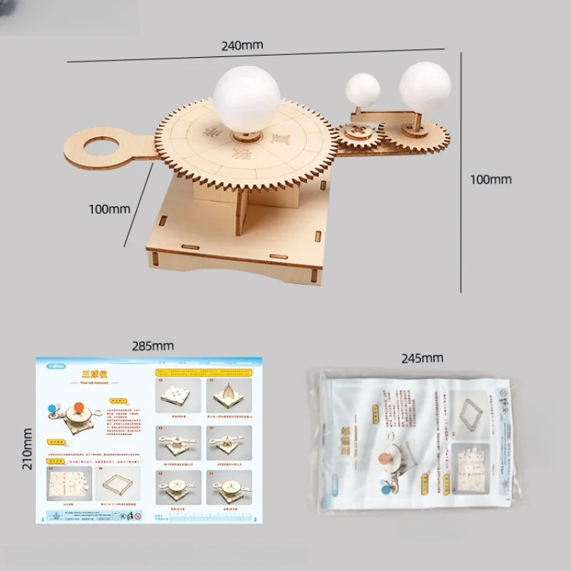 Kit de astronomía infantil – Puzzle científico y juguete educativo - imagen 4