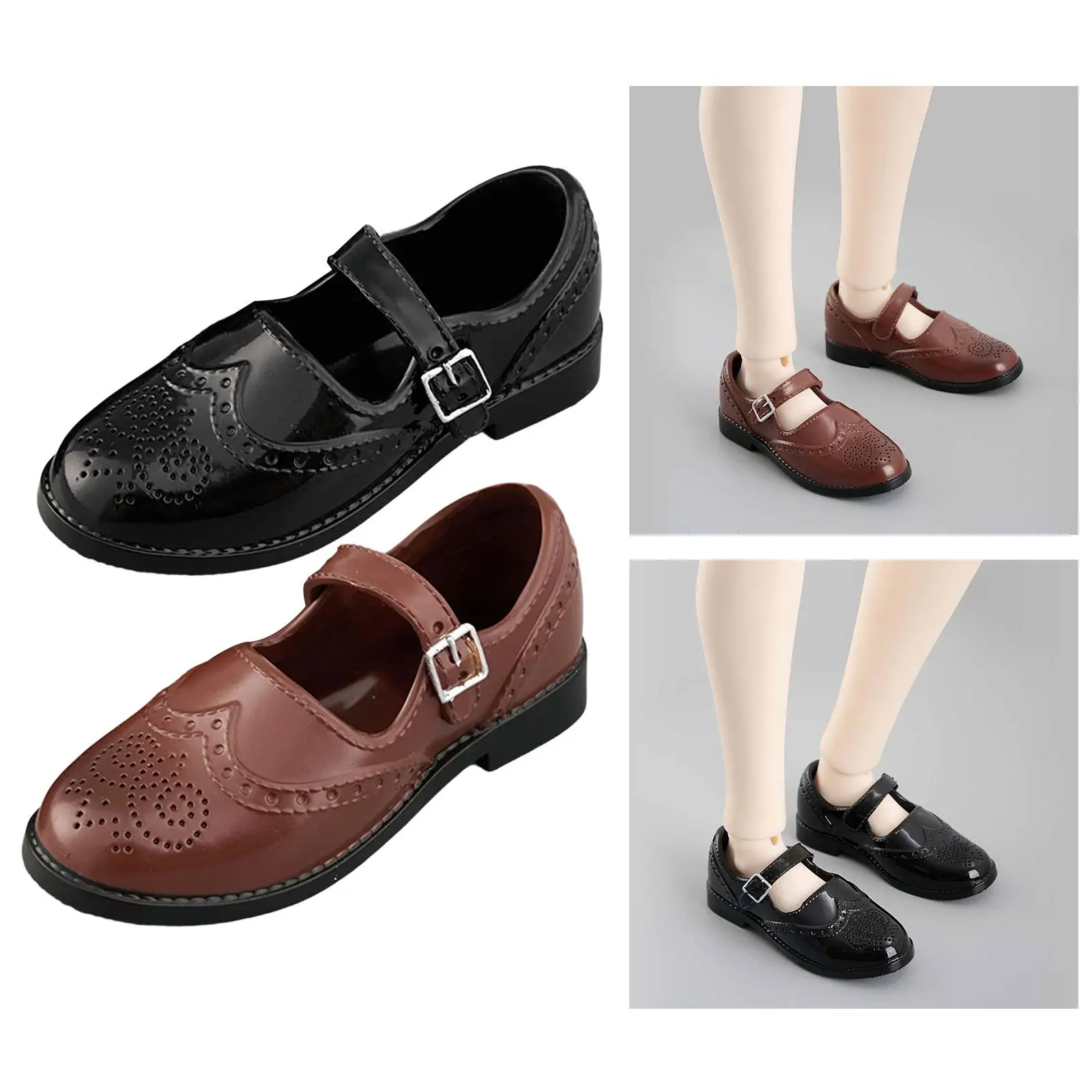 Chaussures de poupée à échelle 1/4, tenue légère, tenue décontractée de remplacement pour hommes et femmes, accessoires de Costume pour l'artisanat - imagen 3