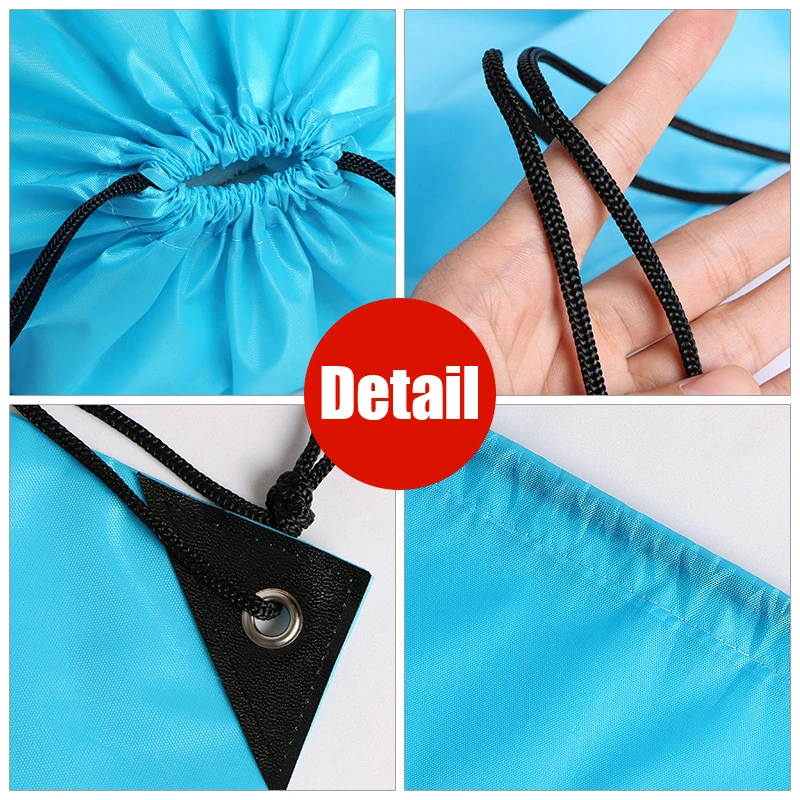 Mochila FNAF de poliéster con cordón, bolso de compras de gran capacidad para cinco noches en Freddy, bolso portátil para natación y Fitness para hombres y mujeres - imagen 5