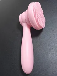 Cepillo de baño de silicona para bebés – Suave y con mango