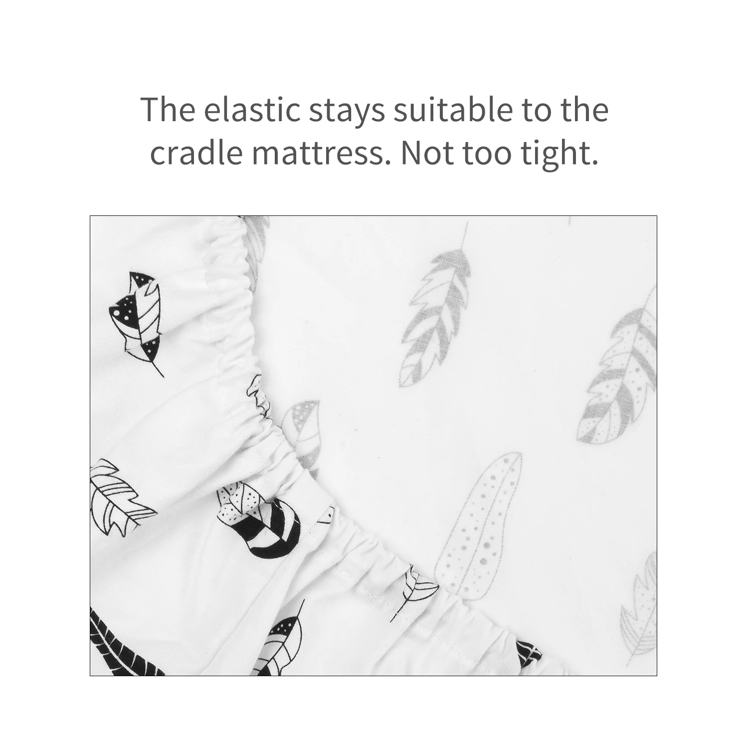 Funda para cambiador de pañales, funda para cambiador de bebé de algodón suave y transpirable reutilizable con diseño de moda - imagen 4