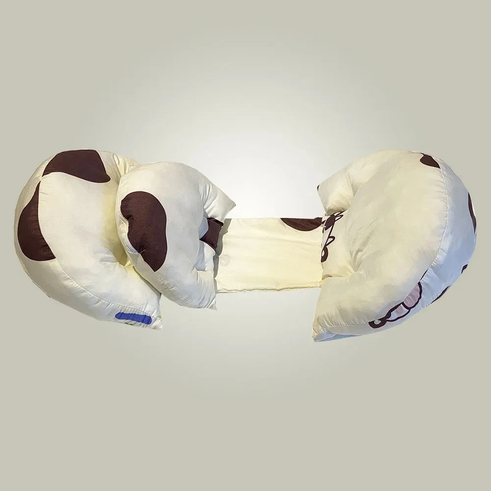 Almohada de apoyo para el vientre para dormir lateral de la mujer embarazada, almohada multifunción para el hogar para mujer embarazada, almohada Lumbar para mujer embarazada
