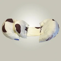 Almohada de embarazo para dormir lateralmente y soporte lumbar