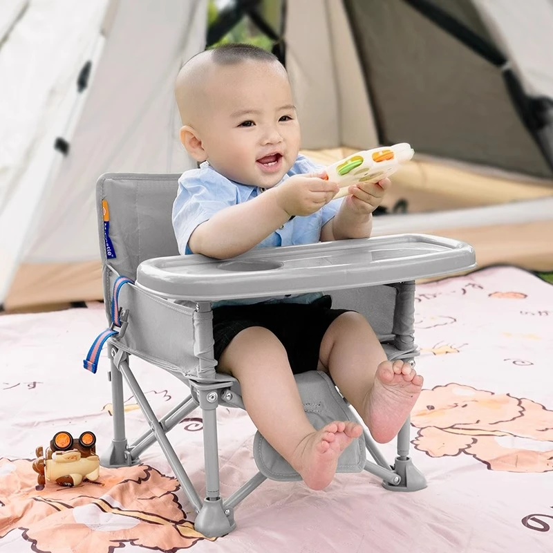 Silla plegable para bebé antideslizante fácil de limpiar para playa - imagen 2