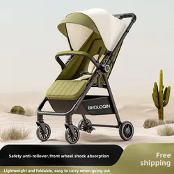 Cochecito plegable ligero para recién nacidos - paseo cómodo